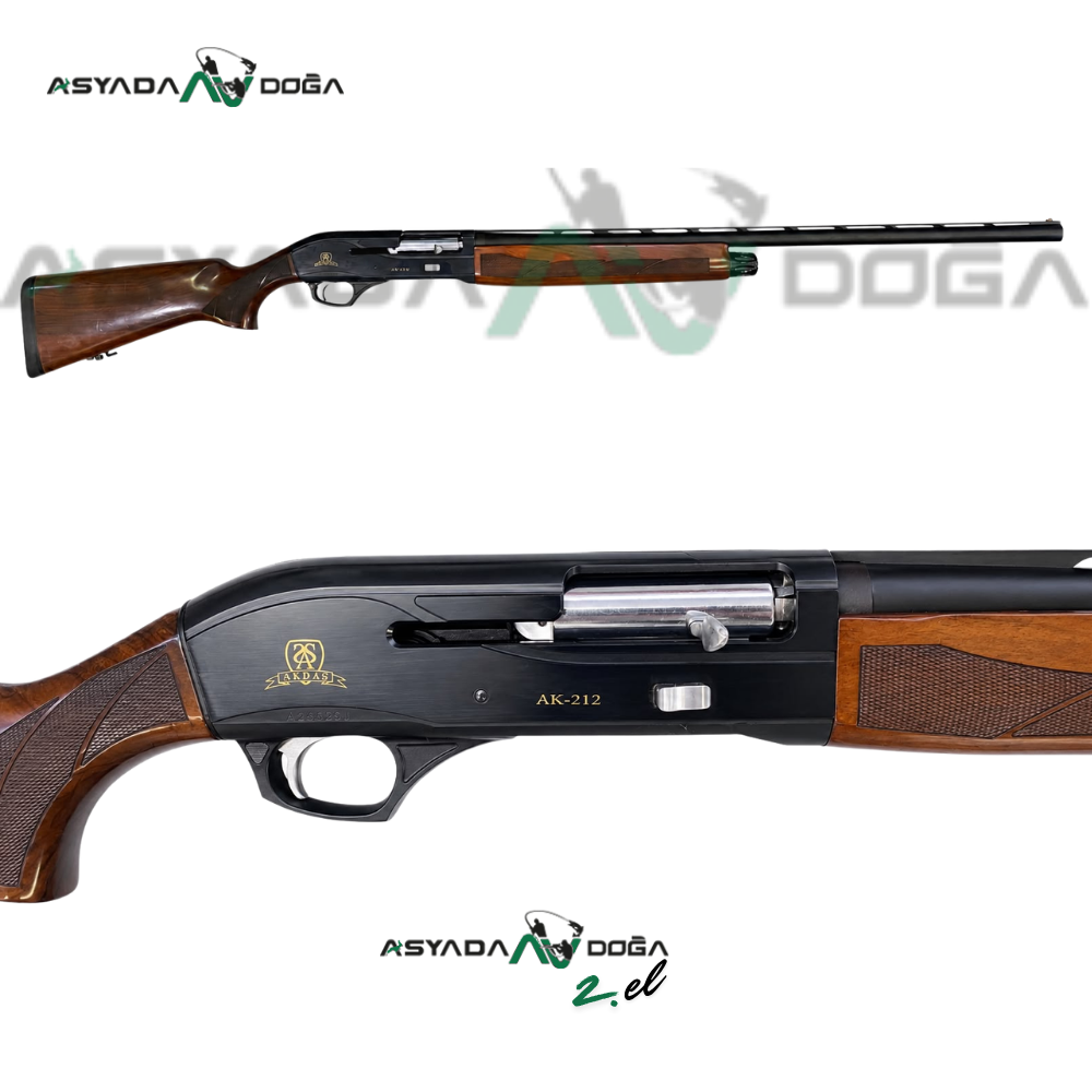 AKDAŞ AK 212-W Ahşap Yarı Otomatik Av Tüfeği 2. El
