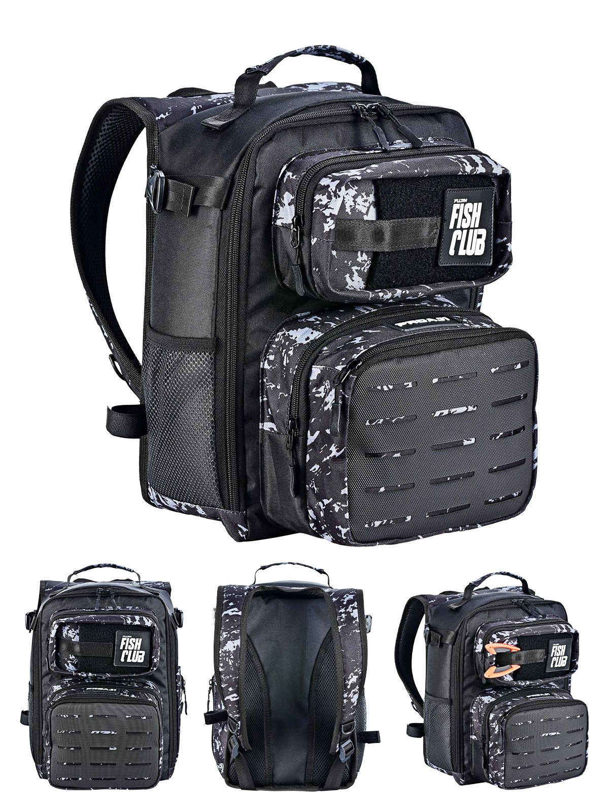 Fujin Proaji Back Pack Çanta Black Camo
