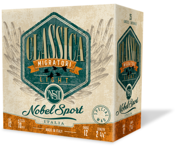 NOBEL SPORT 12 CAL 30 GR CLASSICA LIGHT AV FİŞEĞİ