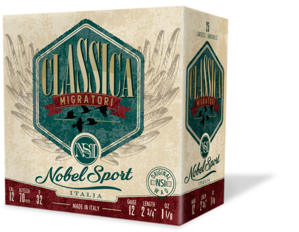 NOBEL SPORT 12 CAL 32 GR CLASSICA AV FİŞEĞİ