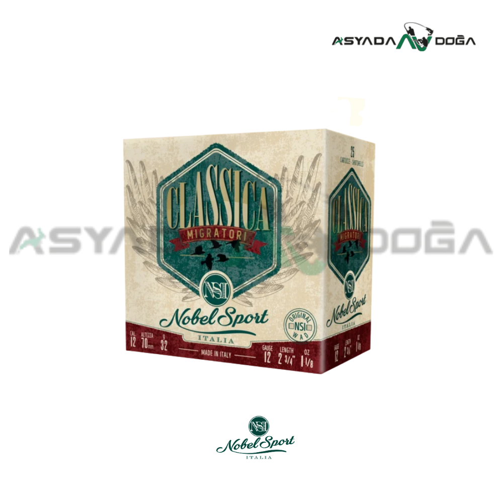 NOBEL SPORT 12 CAL 32 GR CLASSICA AV FİŞEĞİ