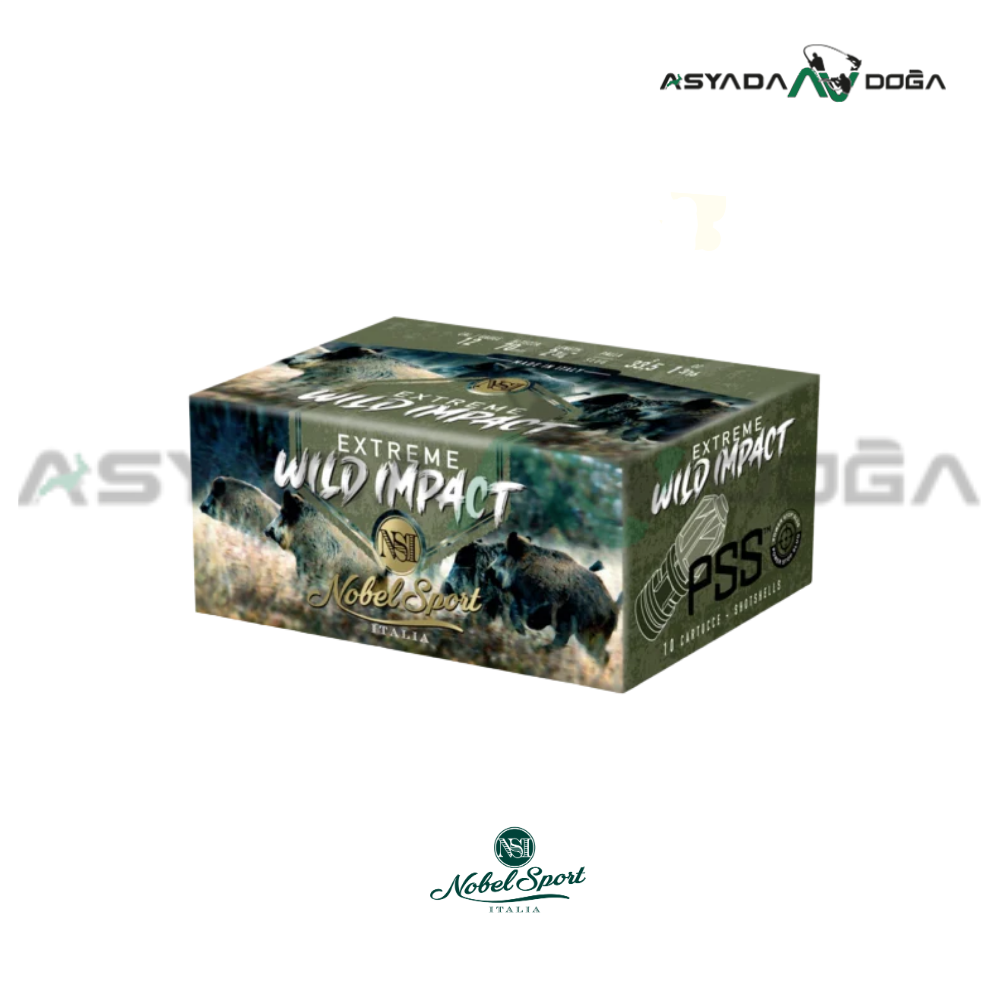 NOBEL SPORT 12 CAL 35 GR BUCKSHOT 0/7 ŞEVROTİN AV FİŞEĞİ