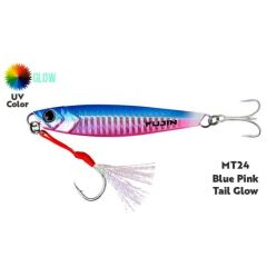 FUJIN JIG X 6.7 CM 20 GR MT24 BLUE PINK TAIL GLOW