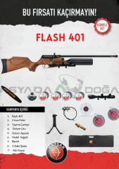 HATSAN Flash 401 PCP Havalı Tüfek (Dürbün Hediyeli)