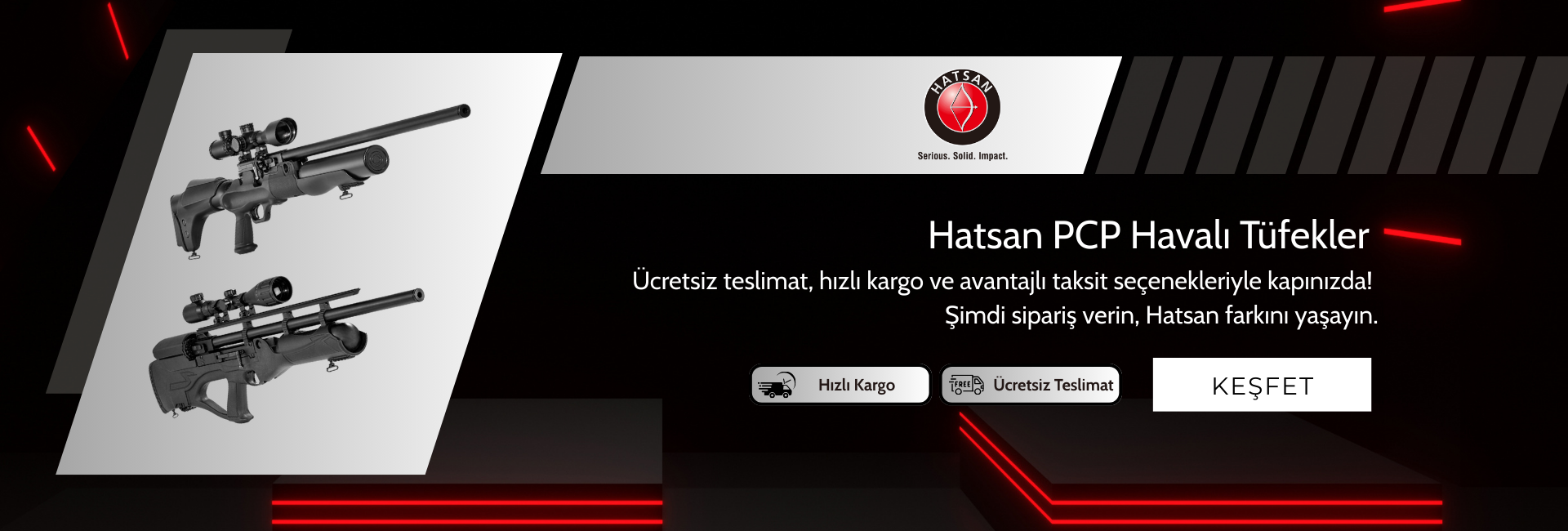 Hatsan PCP Havalı Tüfekler