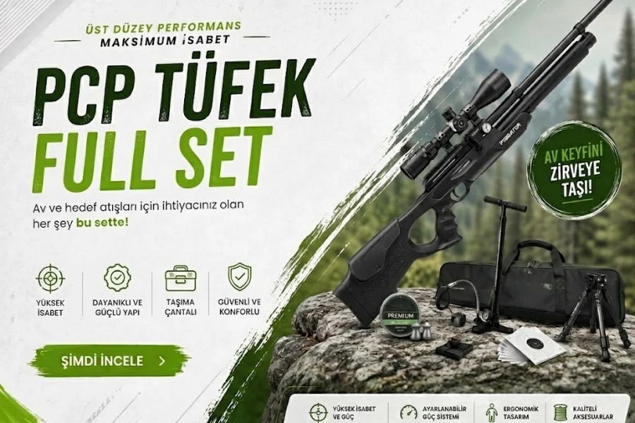 Uygun Pcp Tüfek Set